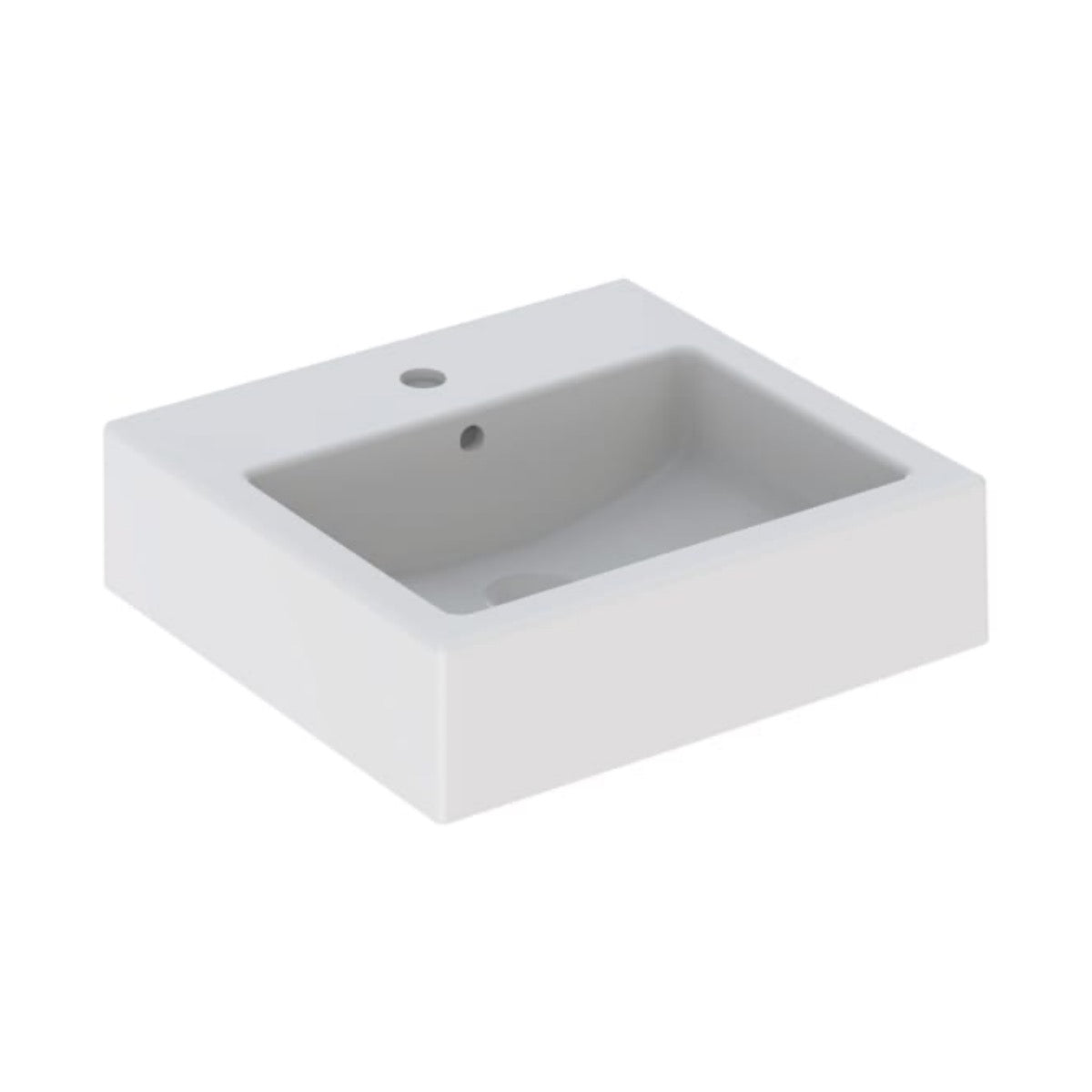 L51150000 Kolo Twins 50 x 46 cm pravokotni keramični umivalnik z odprtino za armaturo