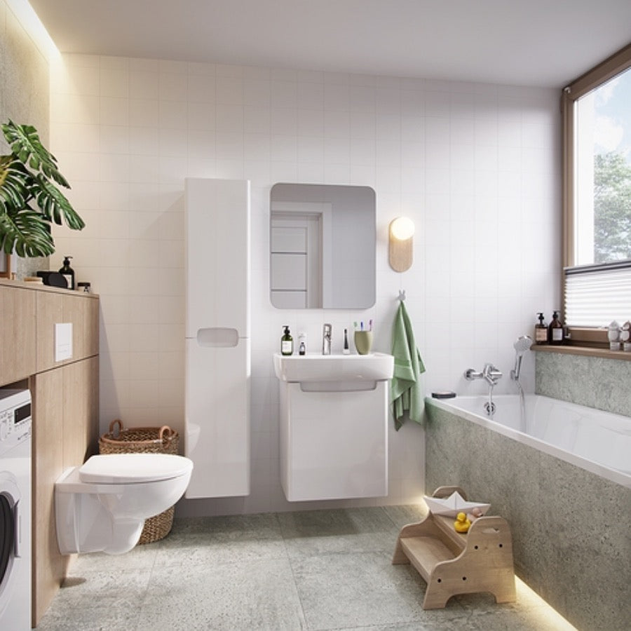 K39120000 Kolo Rekord viseča brezrobna WC školjka