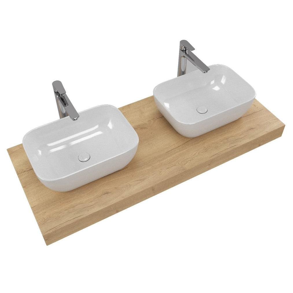 KSETDO18 Hansgrohe 120 x 50 cm kopalniški sestav s pultom za umivalnik