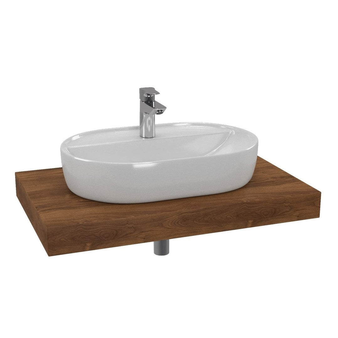 KSETDO4 Hansgrohe 80 x 50 cm kopalniški sestav s pultom za umivalnik