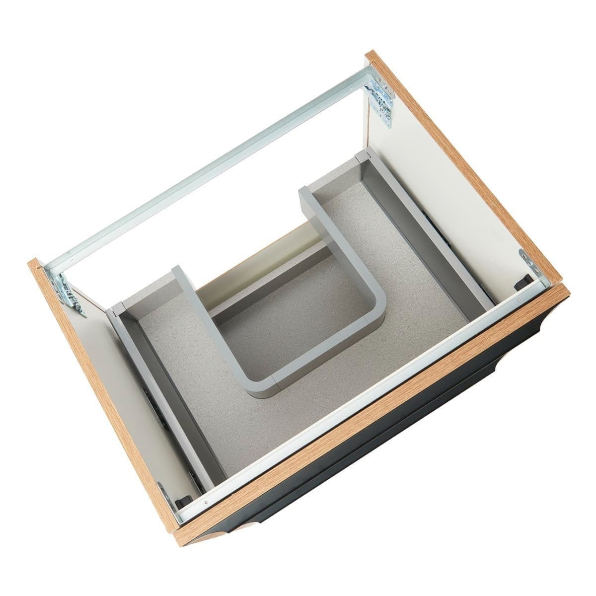 NOBIA60ZDS Naturel Nobia 60 x 46 cm umivalnik z omarico