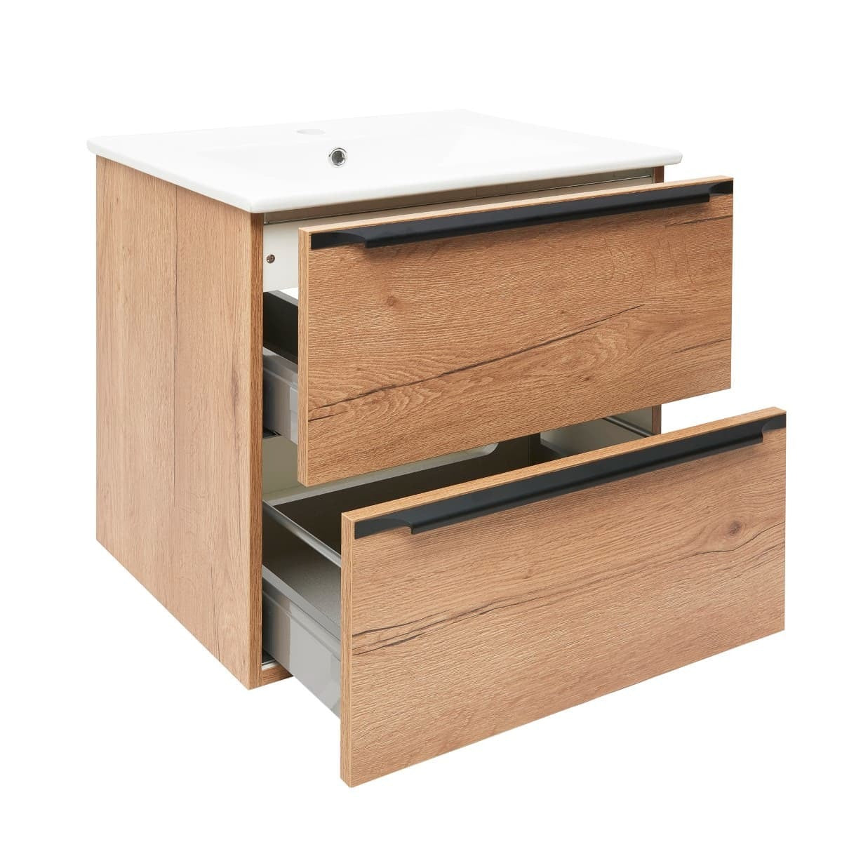 NOBIA60ZDS Naturel Nobia 60 x 46 cm umivalnik z omarico