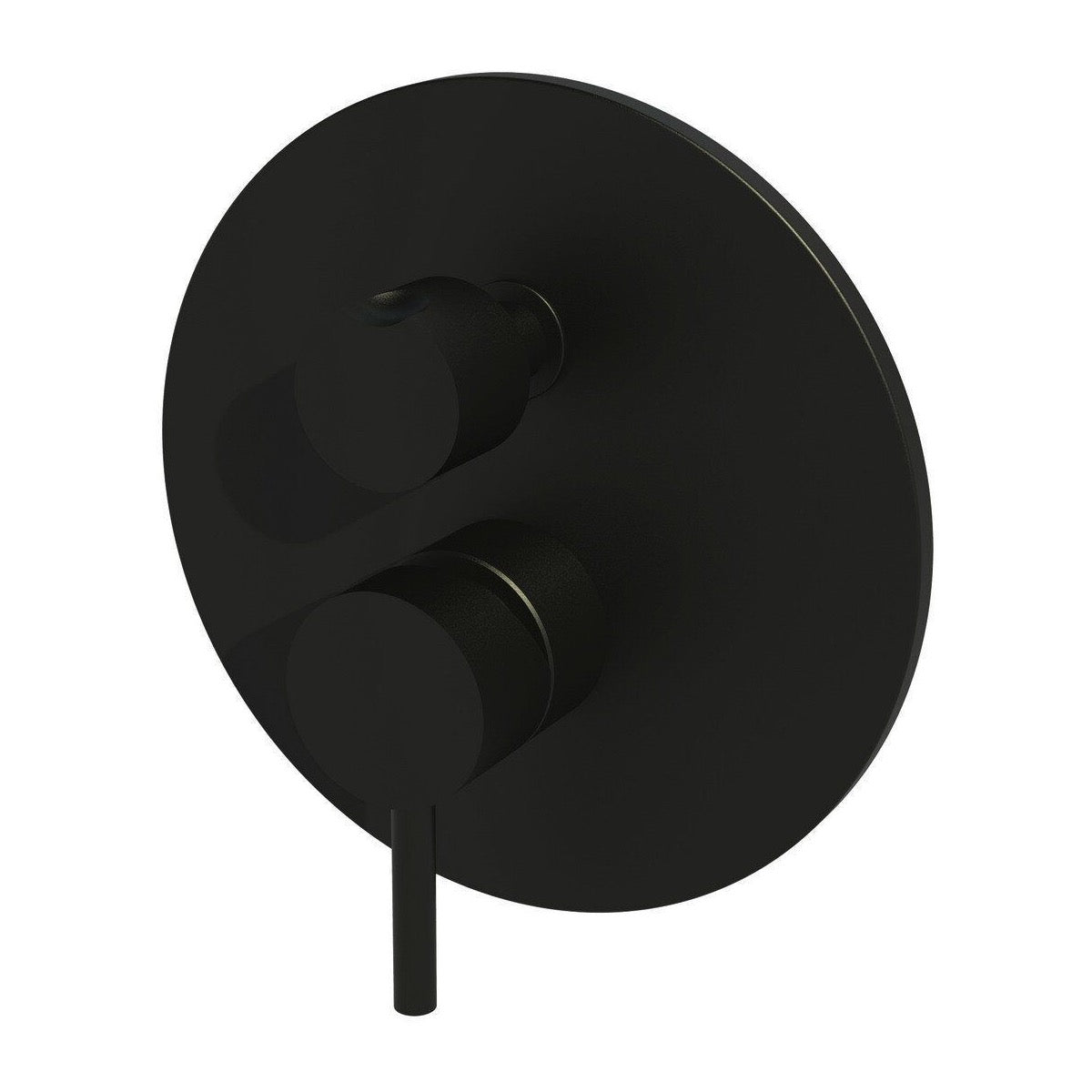 LIG018NO Paffoni Light pokrivna plošča črna