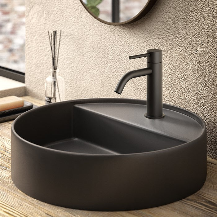 LIG071NO Paffoni Light armatura za umivalnik črna