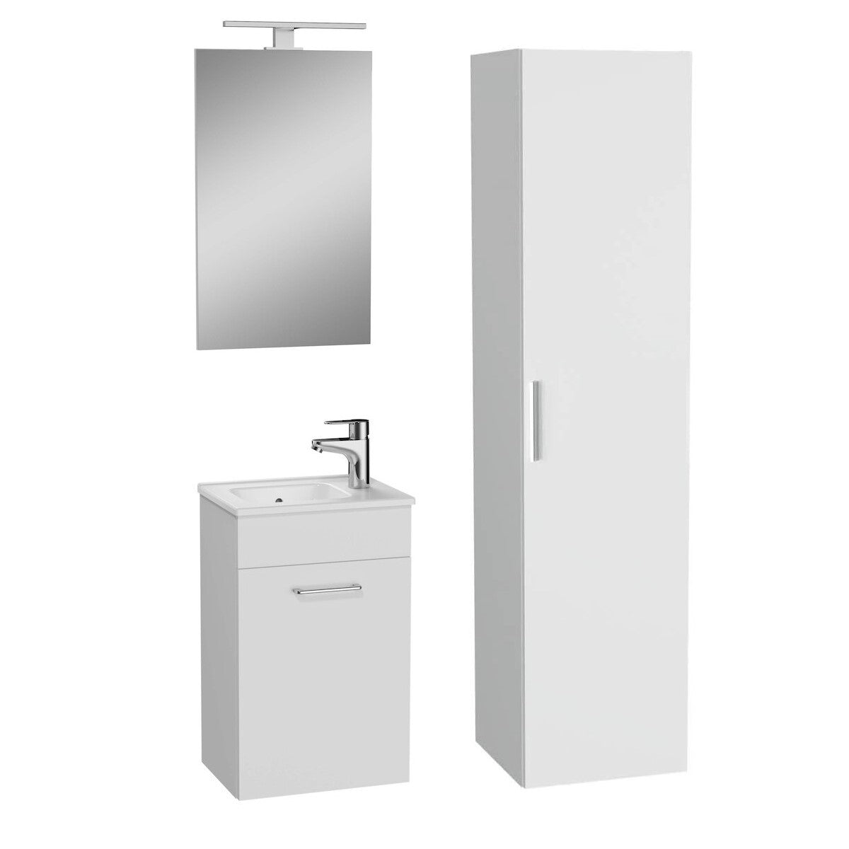 MIASET40BSET Vitra Mia 39 x 61 x 28 cm kopalniški sestav s stransko omarico