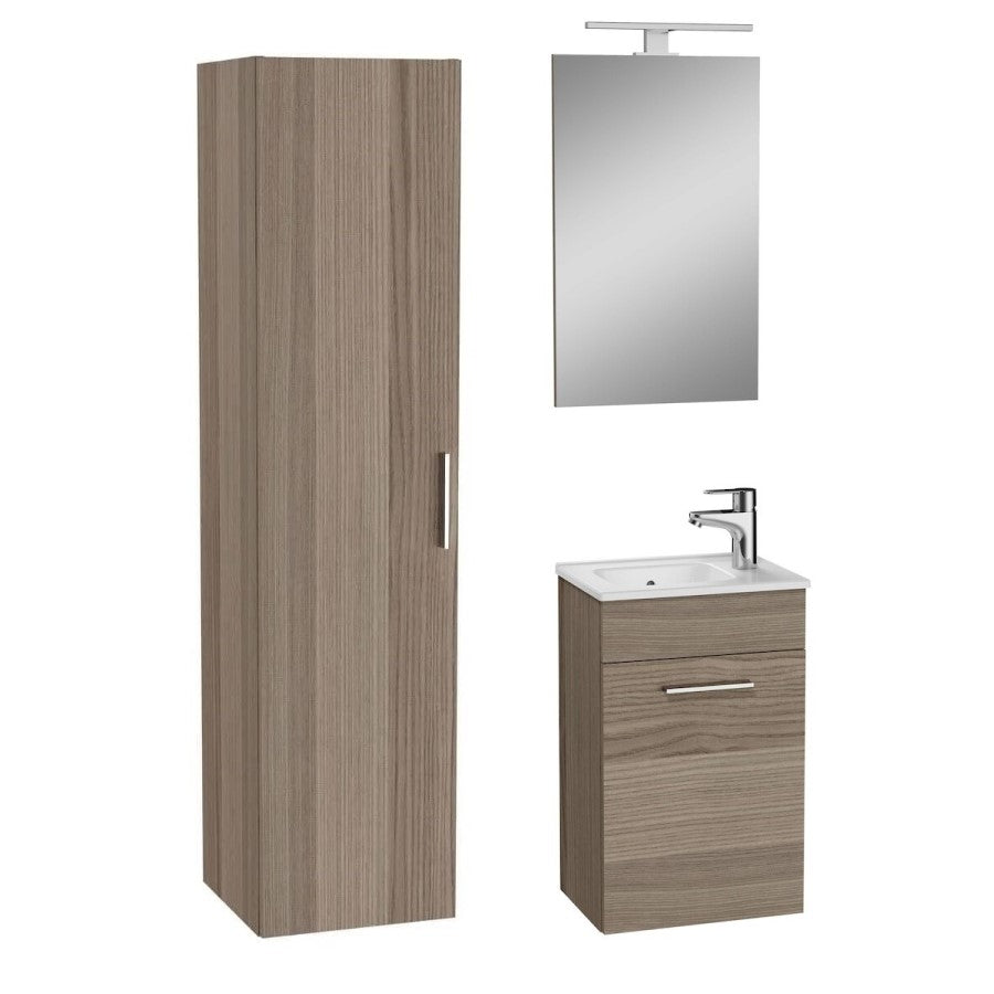 MIASET40CSET Vitra Mia 39 x 61 x 28 cm kopalniški sestav s stransko omarico