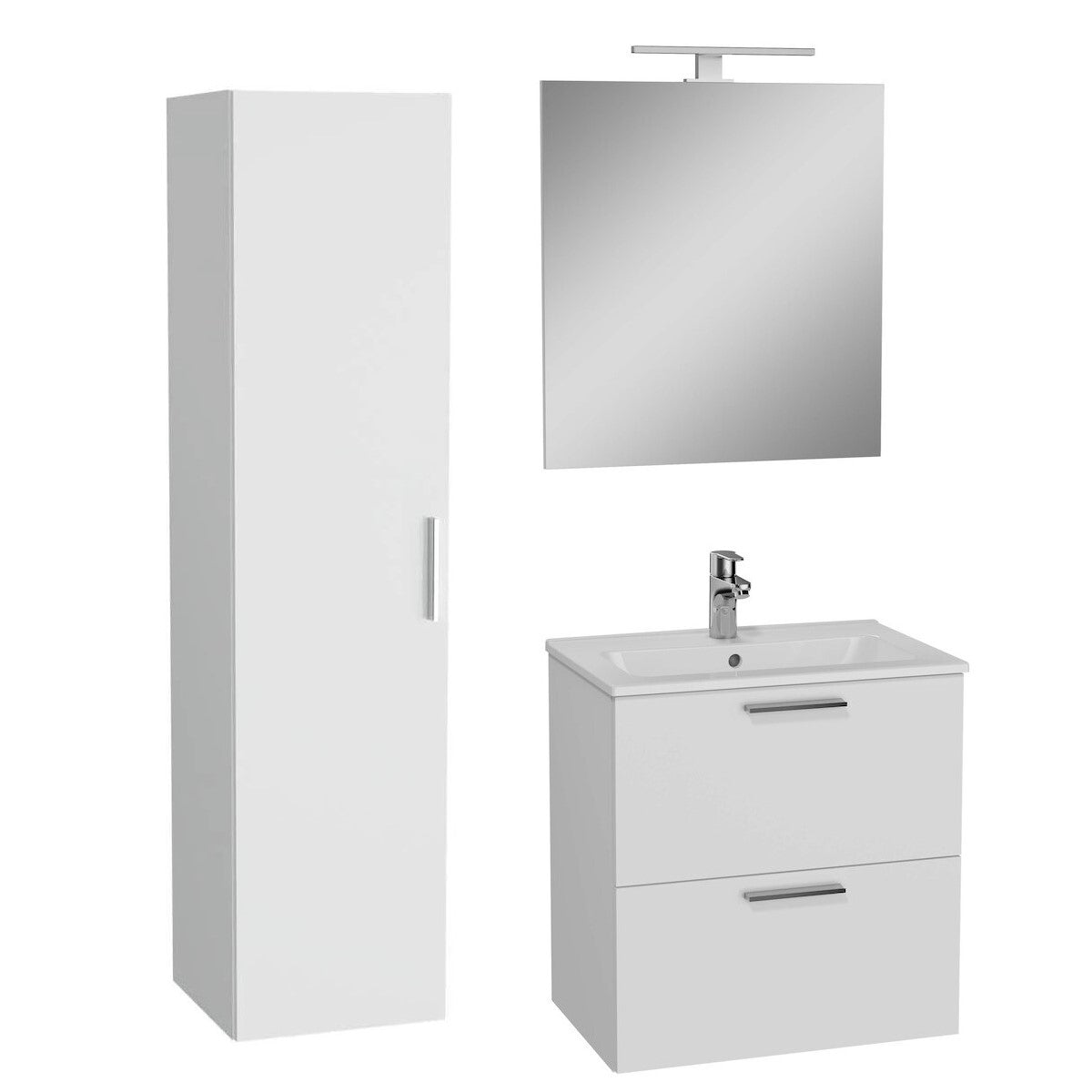 MIASET60BSET Vitra Mia 59 x 61 x 39,5 cm kopalniški sestav s stransko omarico
