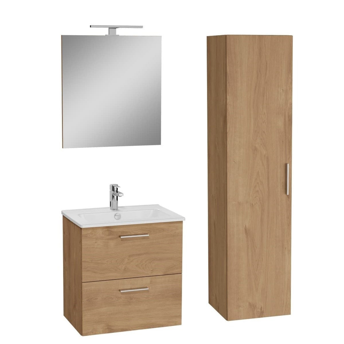 MIASET60DSET Vitra Mia 59 x 61 x 39,5 cm kopalniški sestav s stransko omarico