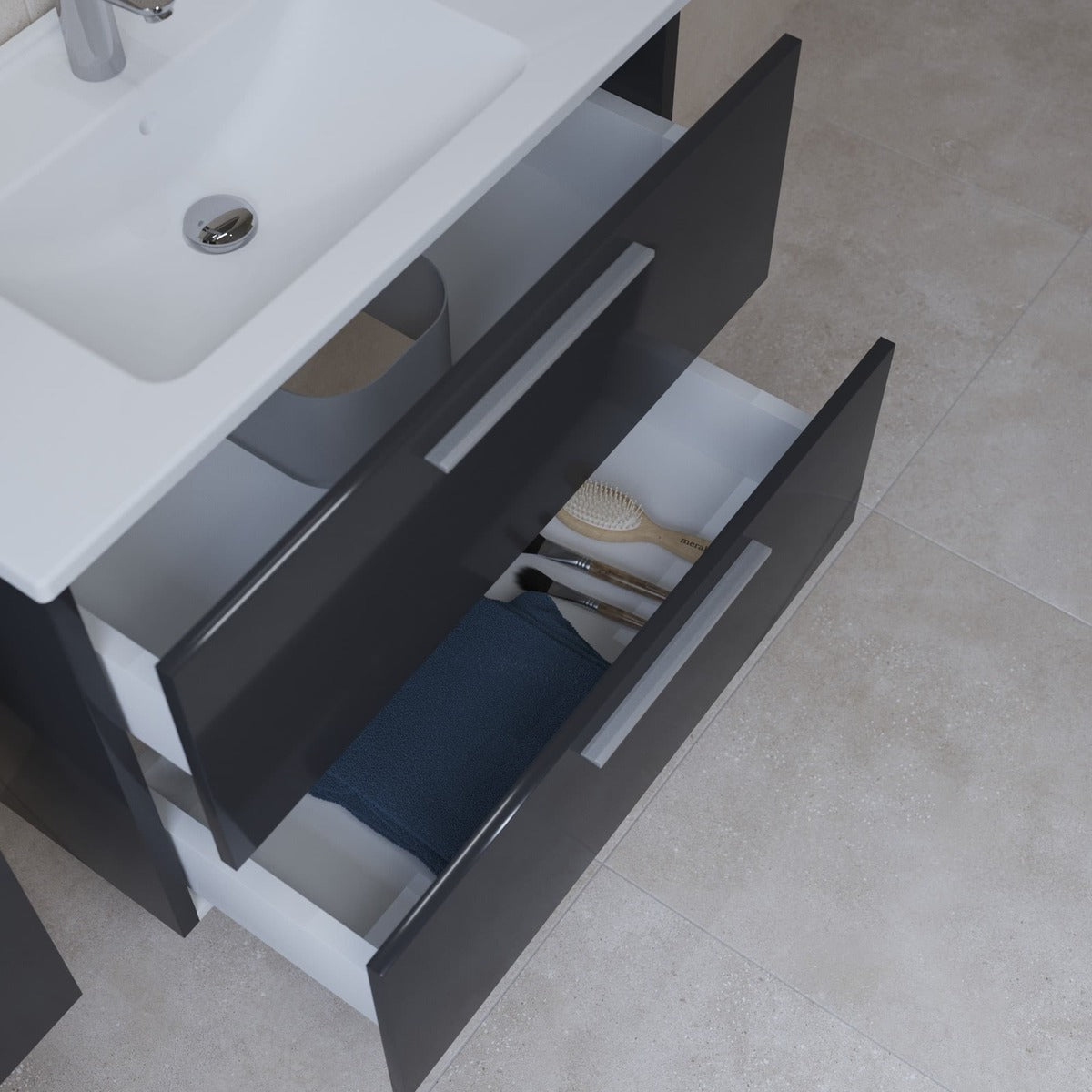 MIASET80A Vitra Mia 79 x 61 x 39,5 cm kopalniški sestav