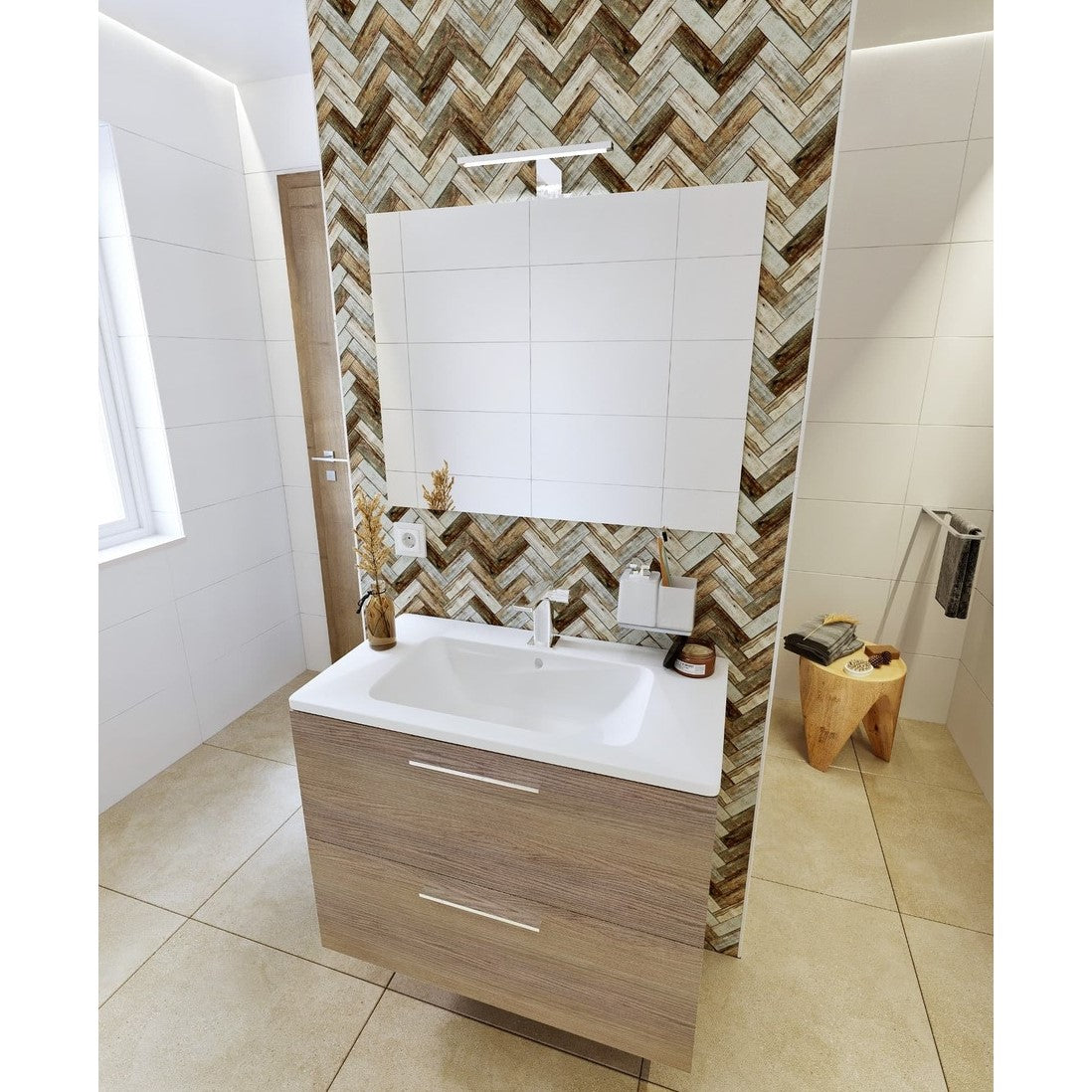MIASET80C Vitra Mia 79 x 61 x 39,5 cm kopalniški sestav