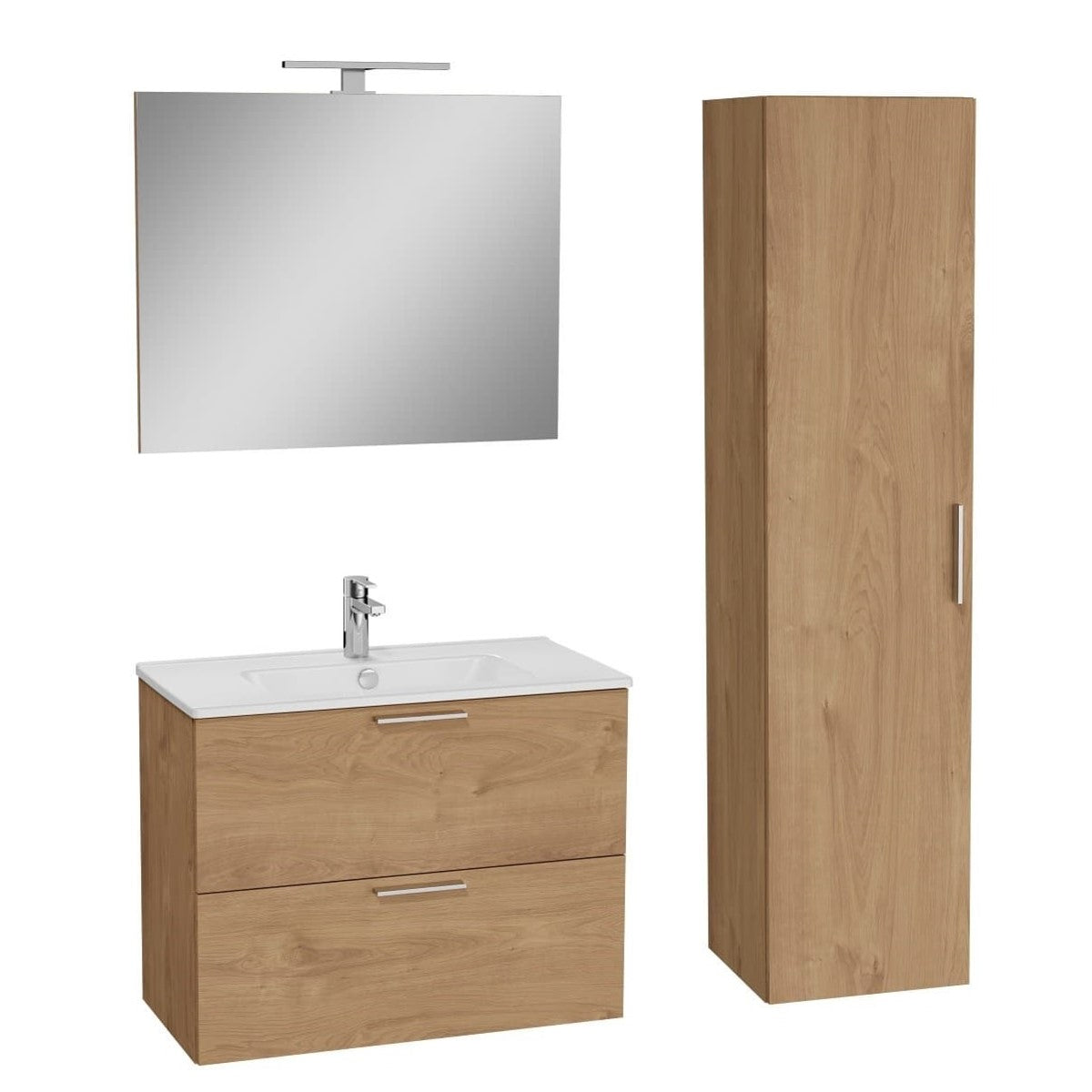 MIASET80DSET Vitra Mia 79 x 61 x 39,5 cm kopalniški sestav s stransko omarico