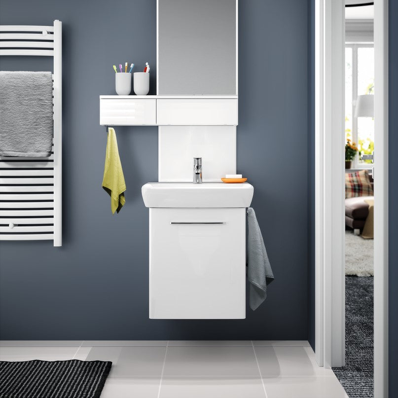 502.750.00.1 Geberit Selnova Square 50 x 38 cm umivalnik z omarico