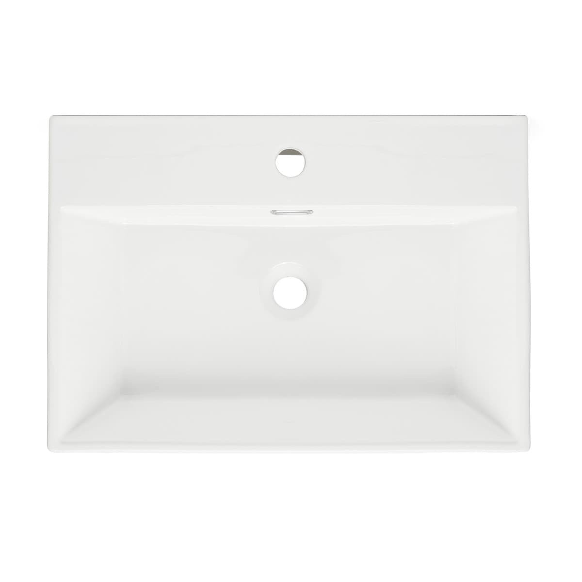 SATCW6042 SAT Cube Way 60x42 cm pravokotni nadpultni keramični umivalnik