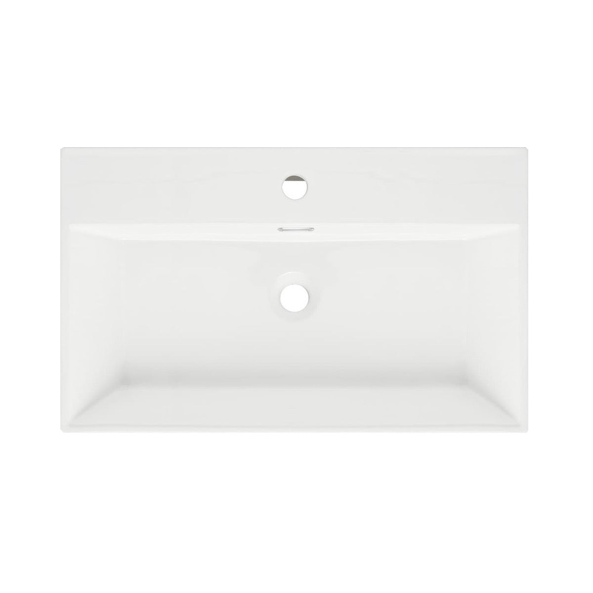 SATCW7542 SAT Cube Way 75x42 cm pravokotni nadpultni keramični umivalnik
