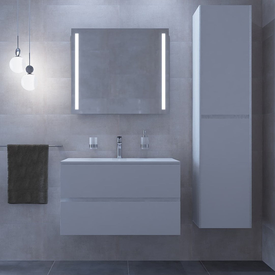 VERONA66BMBM Naturel Verona 66 x 52 cm umivalnik z omarico