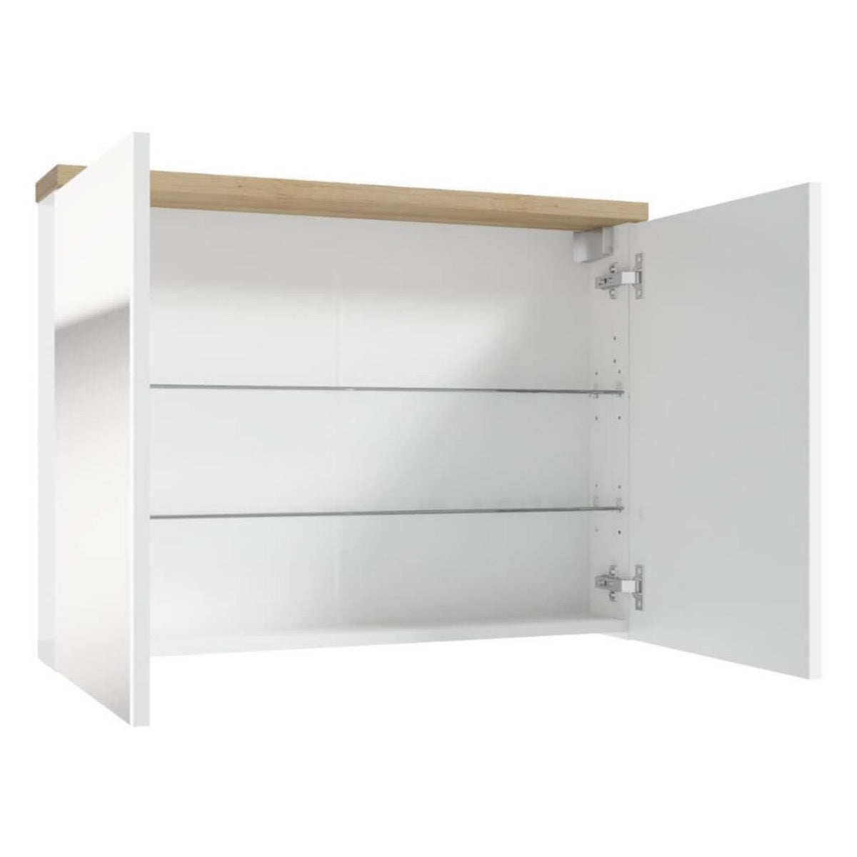 STILLAE08001 Naturel Stilla 80 x 60 cm omarica z ogledalom