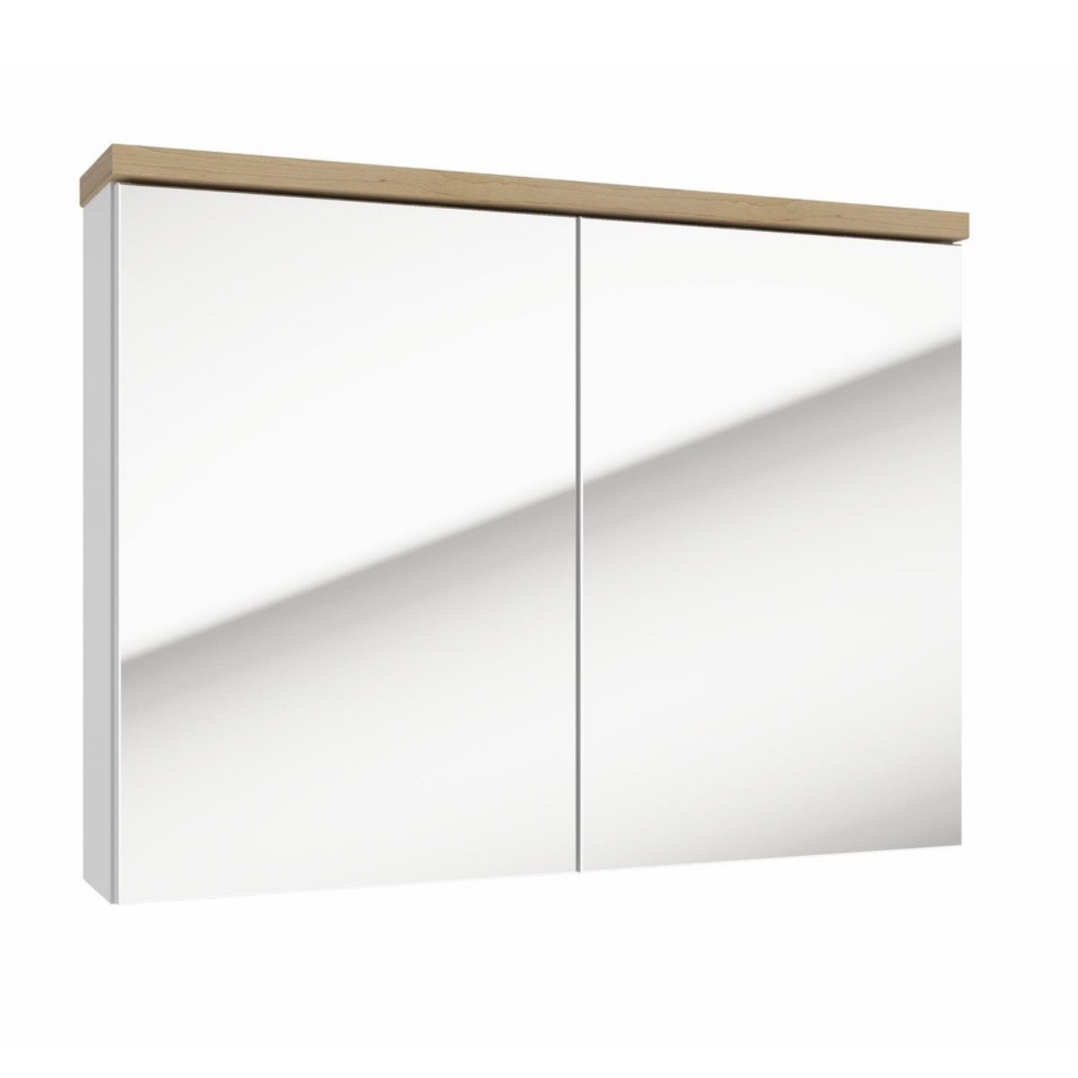 STILLAE08001 Naturel Stilla 80 x 60 cm omarica z ogledalom