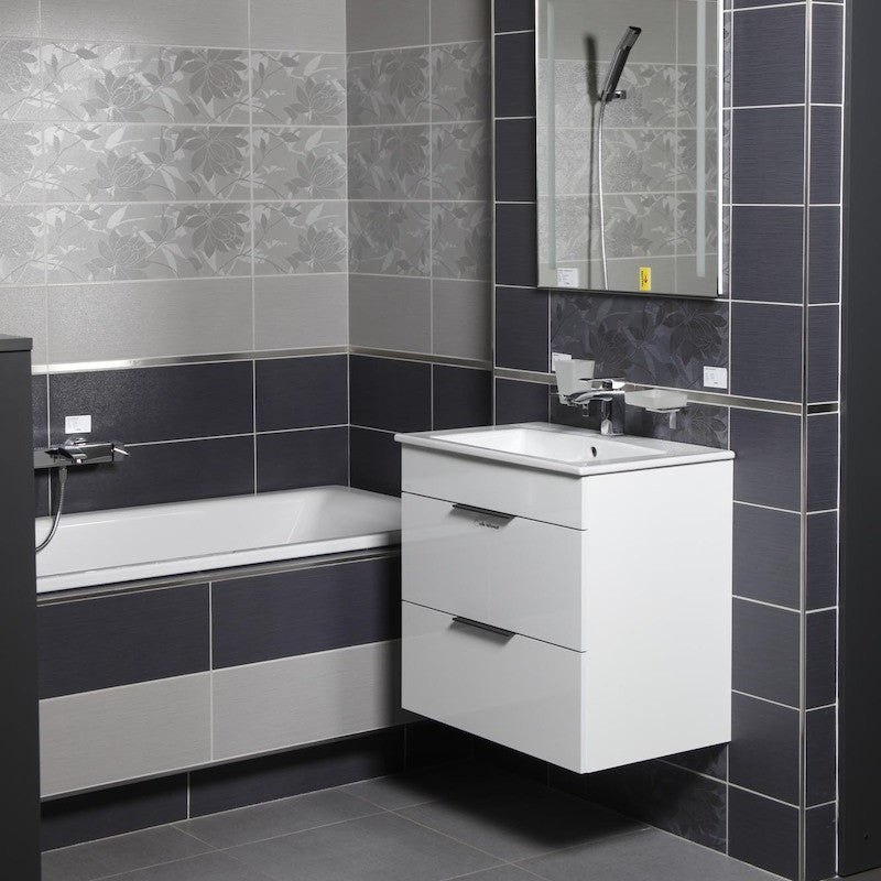 H4536021763001 Jika Cube 65 x 44 cm umivalnik z omarico