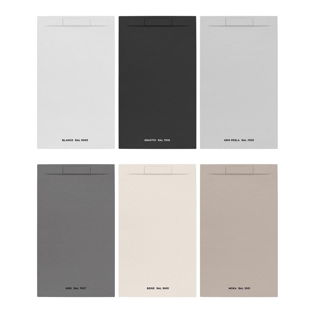 SATFU12080GR SAT Fusion 120 x 80 cm pravokotna tuš kad iz litega marmorja