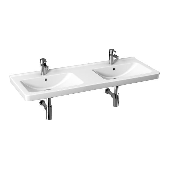 H8144200001041 Jika Cubito 130 x 48,5 cm dvojni keramični umivalnik