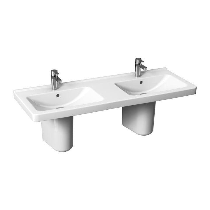 H8144200001041 Jika Cubito 130 x 48,5 cm dvojni keramični umivalnik