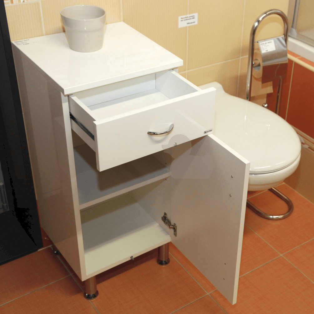 PRON35LP Naturel Keramia Pro 35 x 33 cm prostostoječa kopalniška omarica