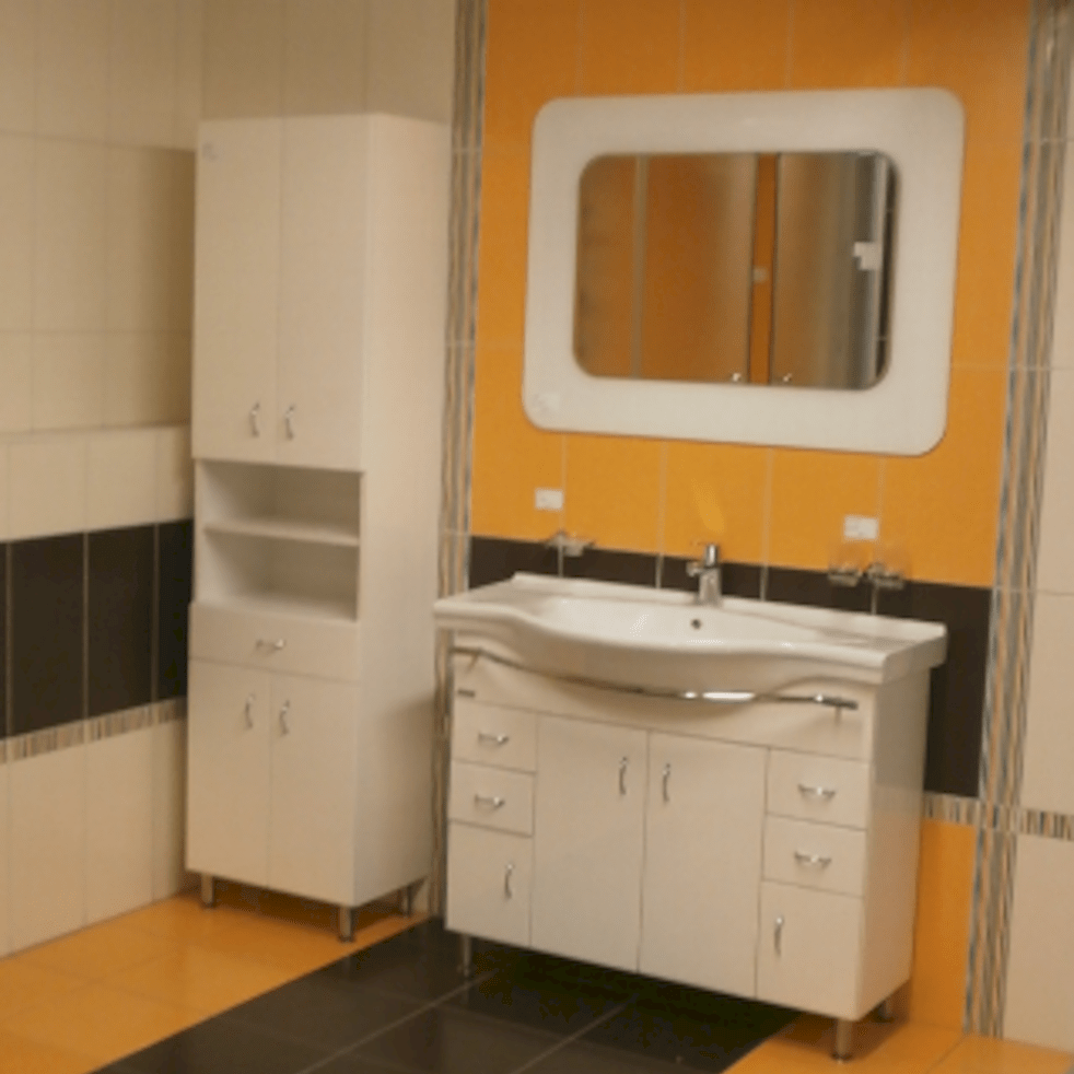 PROV50DV Naturel Keramia Pro 190 x 50 x 33 cm prostostoječa visoka kopalniška omarica