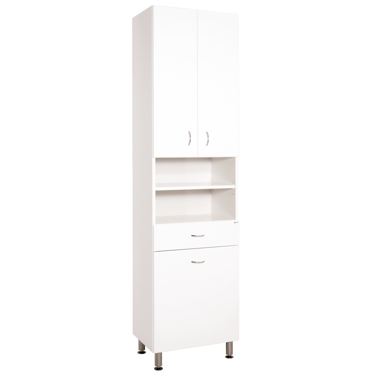 PROV50K Naturel Keramia Pro 190 x 50 x 33 cm prostostoječa visoka kopalniška omarica