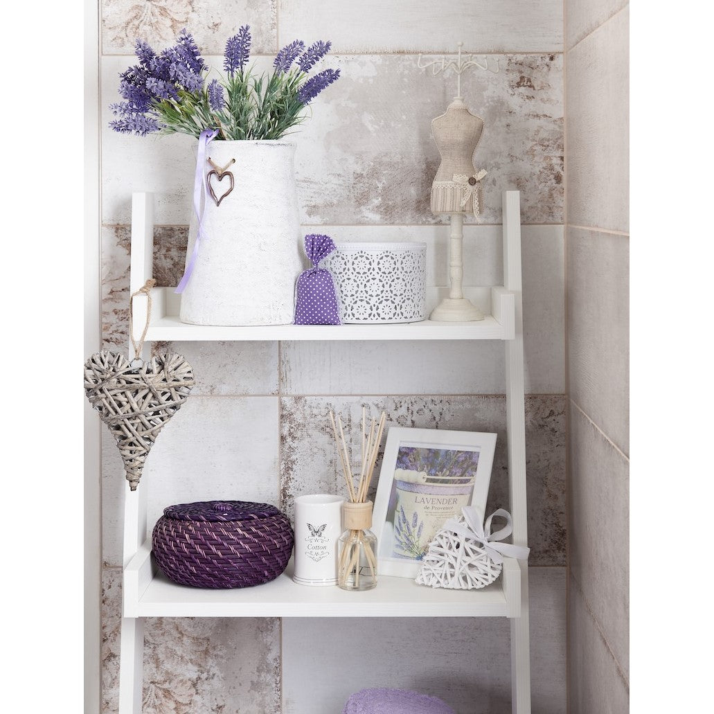 PROVENCEPOLICE Naturel Provence 54 x 50 cm poličnik lestev retro izgleda