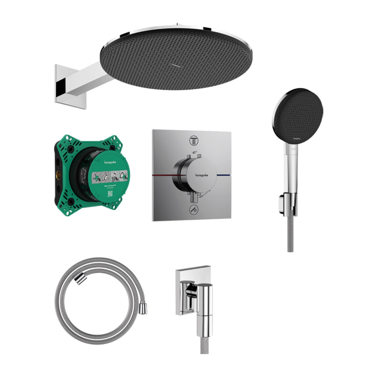 24630000 Hansgrohe Raindance Alive S Design ShowerSet 300 termostatski podometni komplet za tuš