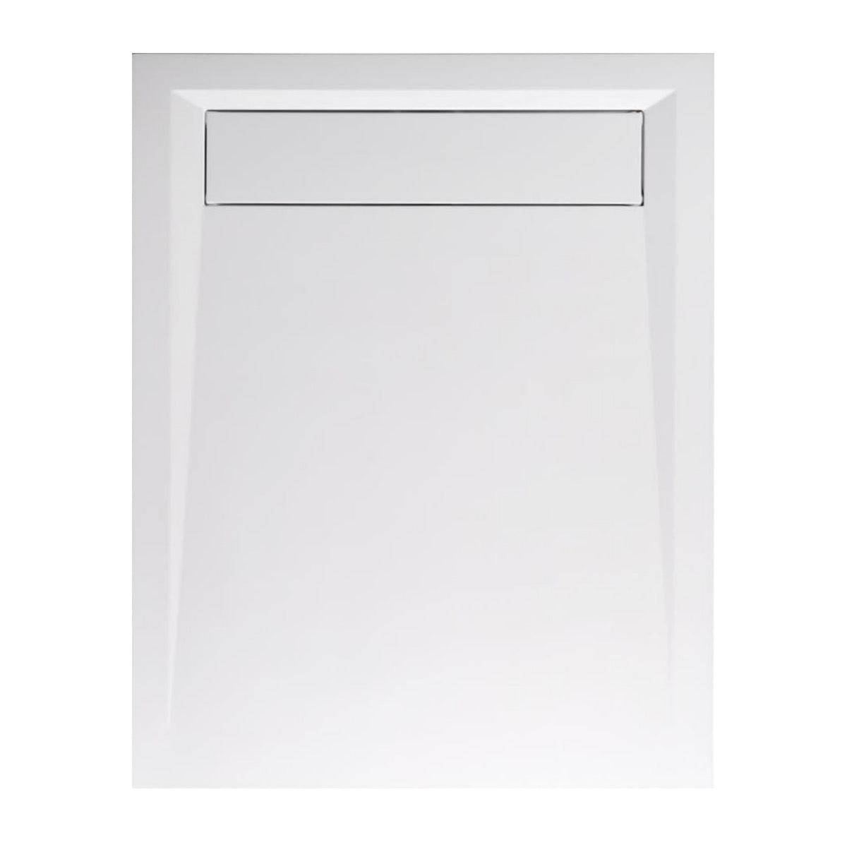 71606 Polysan Varesa 90 x 80 cm pravokotna tuš kad iz litega marmorja