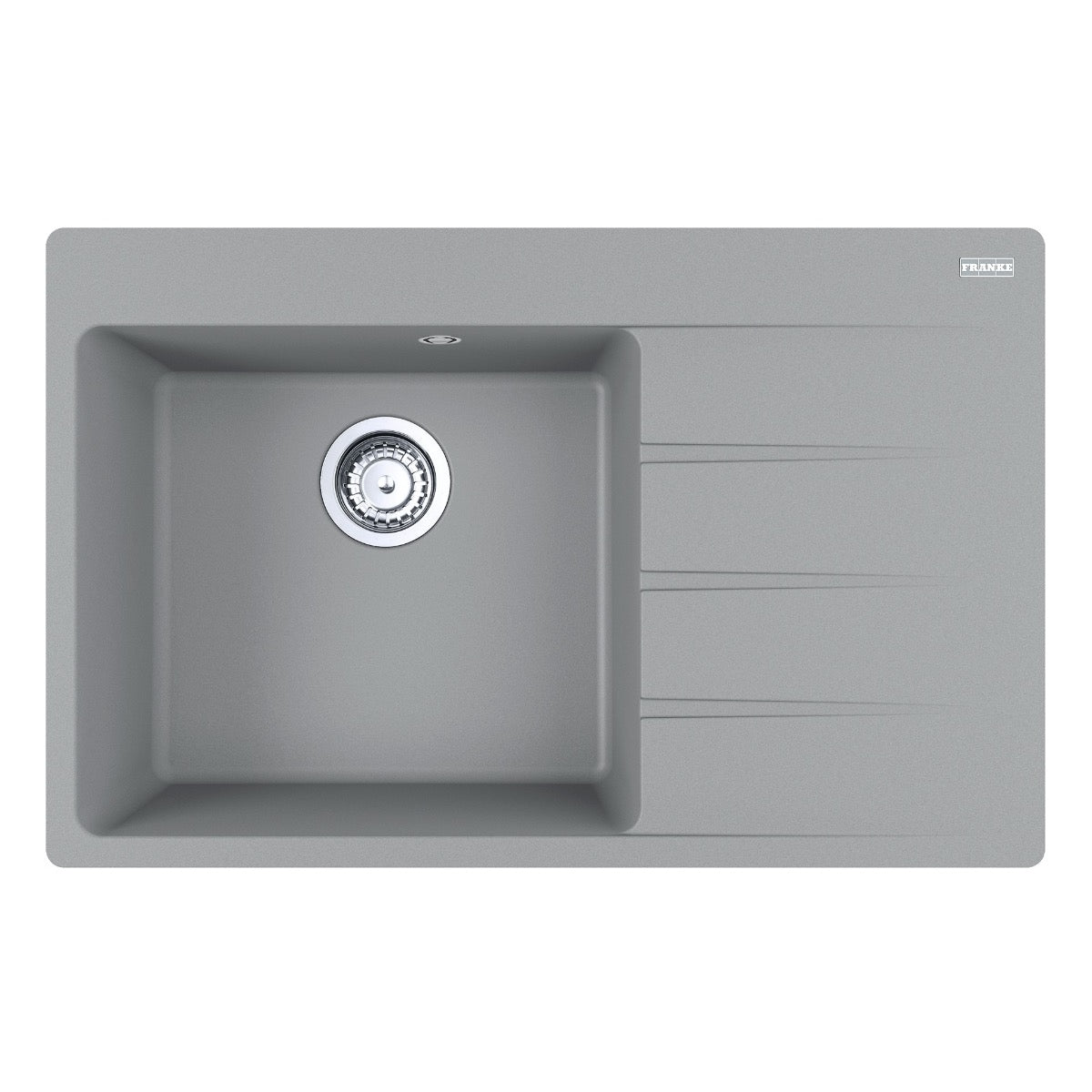 114.0637.516 Franke Centro CNG 611-78 TL/2 Stonegrey pomivalno korito iz umetnega kamna