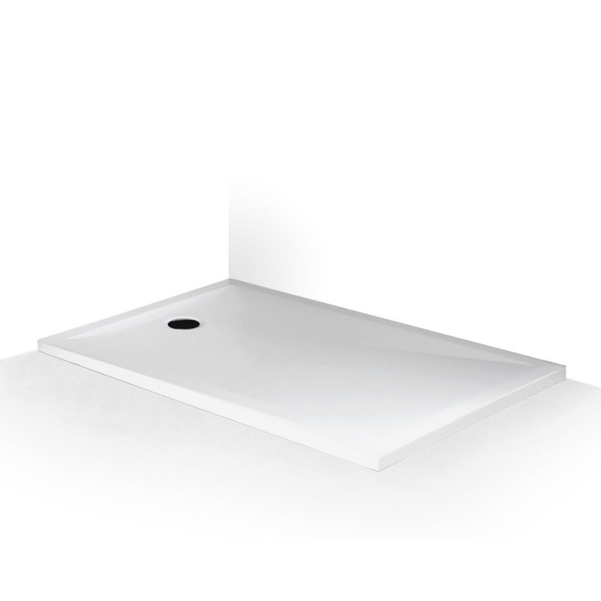 MAN SQ 100080 2E Roth MARMO NEO SQUARE-R 100 x 80 cm pravokotna tuš kad iz litega marmorja