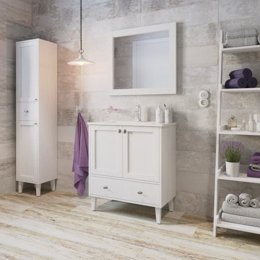 PROVENCE90BT Naturel Provence 90 x 46 cm umivalnik z omarico retro izgleda