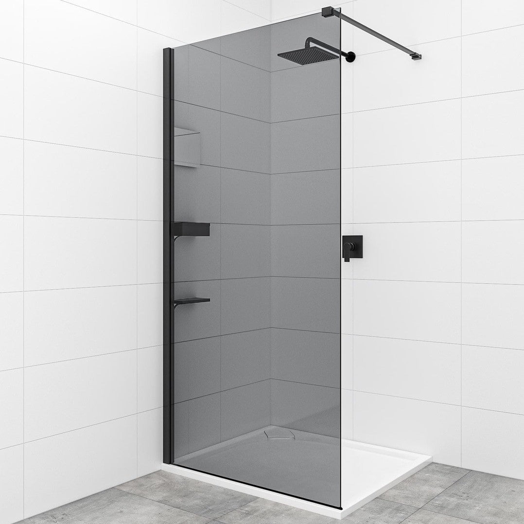 SATBWI110KSPRDOPLC SAT Walk-in 110 cm tuš stena z dodatki