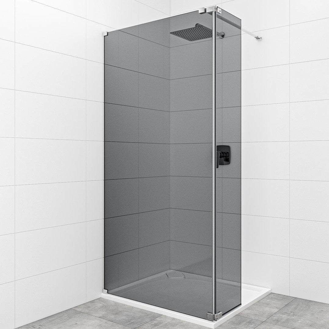 SATBWI110KSROZPA SAT Walk-in 110 cm tuš stena z delno zaporo
