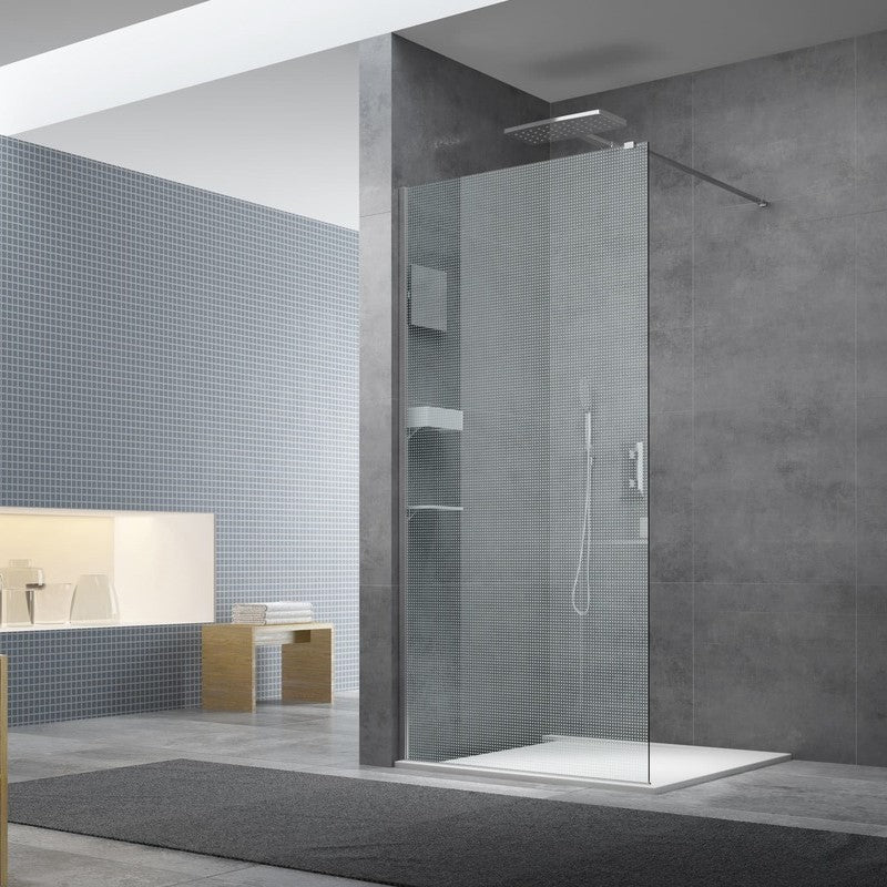 SATBWI100MRPRDOPL SAT Walk-in 100 cm tuš stena z dodatki