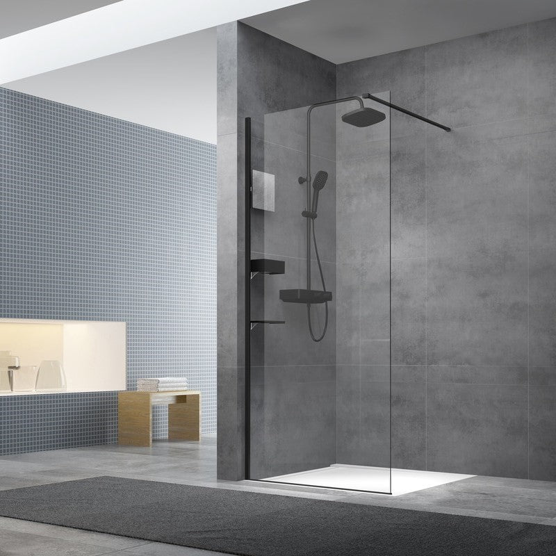 SATBWI80PRDOPLC SAT Walk-in 80 cm tuš stena z dodatki