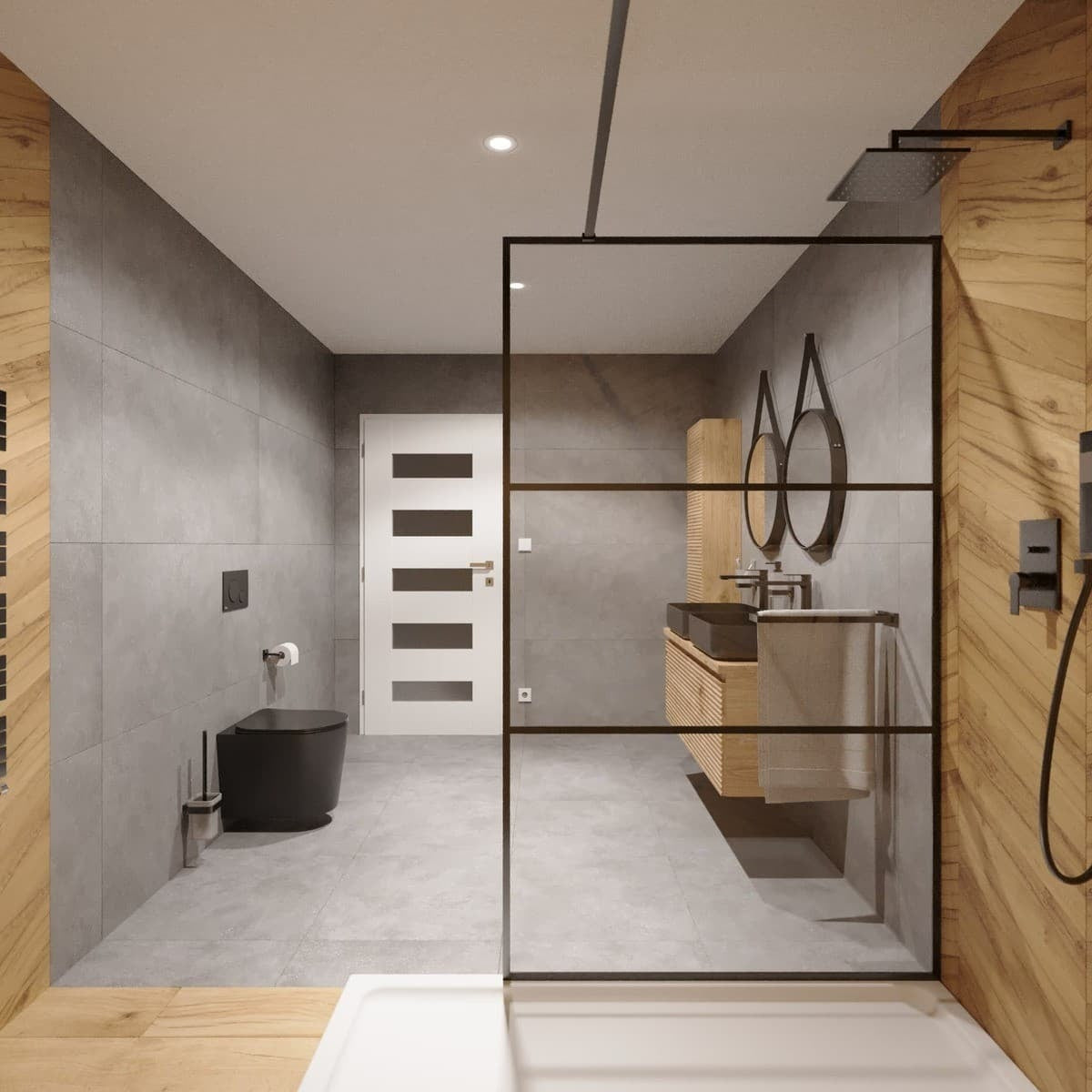 SATBWI90CPPRC SAT Walk-in 90 tuš stena