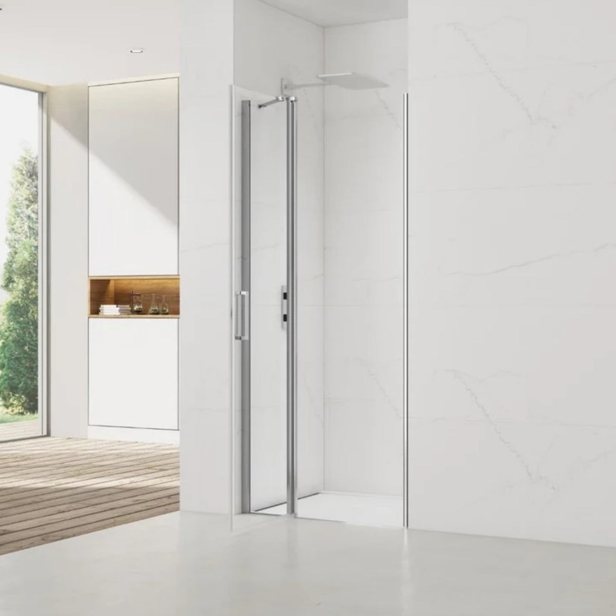 SATFUDP100NIKA SAT Fusion 100 cm tuš vrata