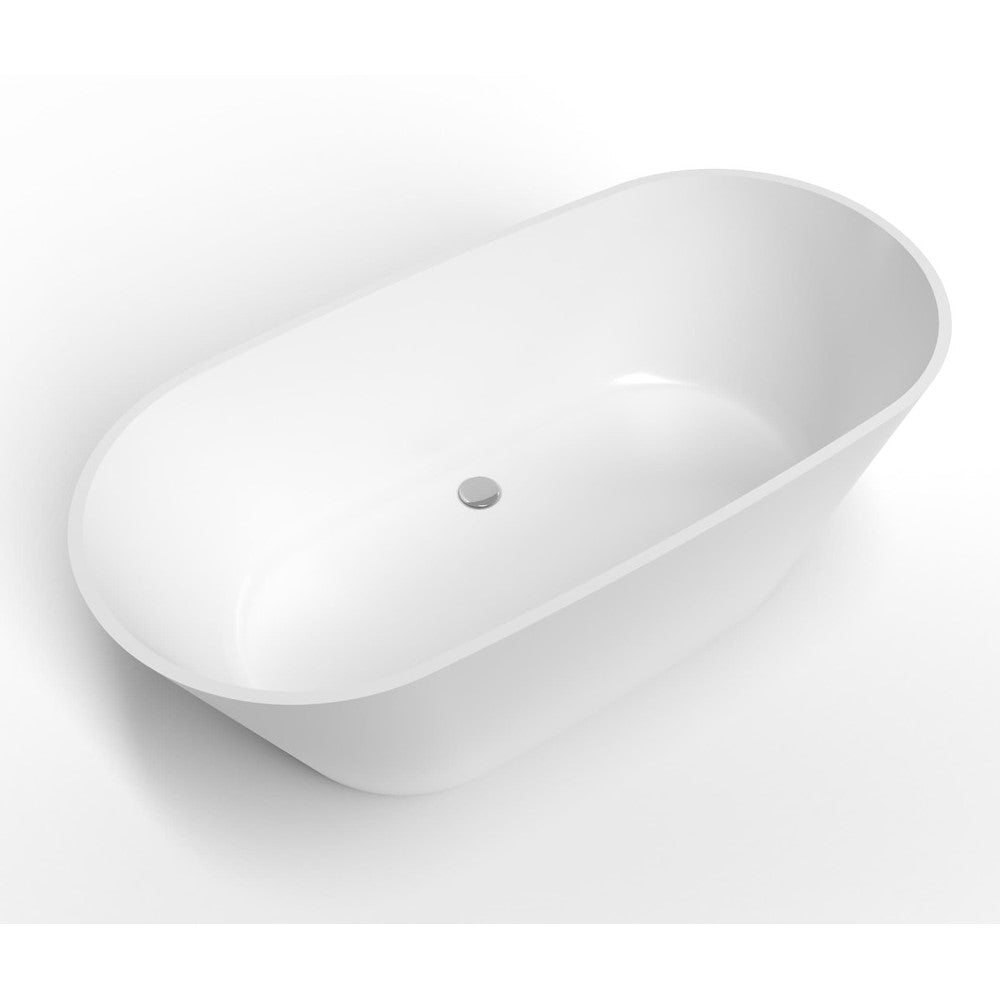 SATMRB160 SAT Mirabel prostostoječa kopalna kad iz litega marmorja