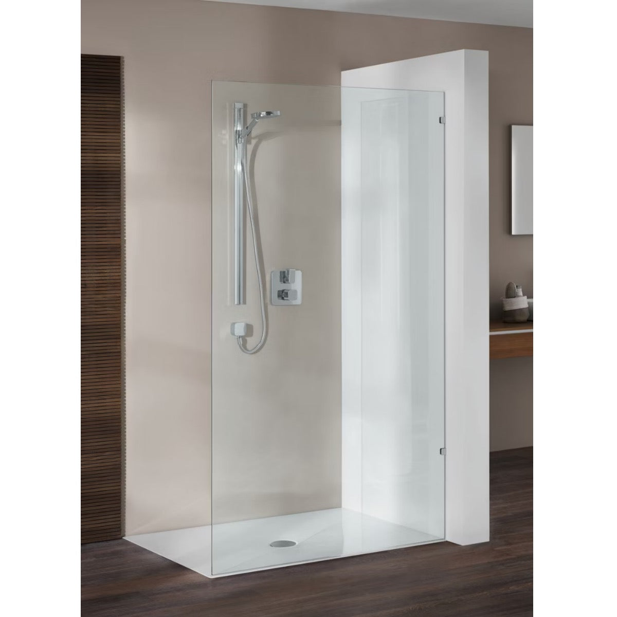 SATSVFEEL90Q SAT Feel 90 x 90 cm kvadratna tuš kad iz emajliranega jekla