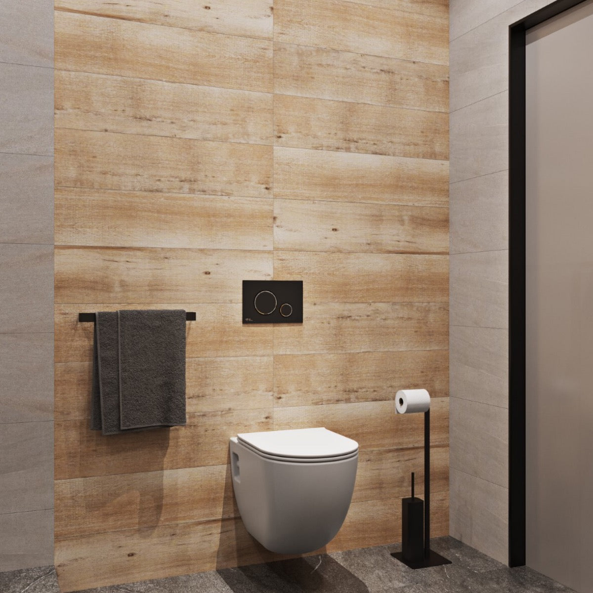 SATWCPRO010RREXP SAT Project viseča brezrobna WC školjka z WC desko s počasnim zapiranjem
