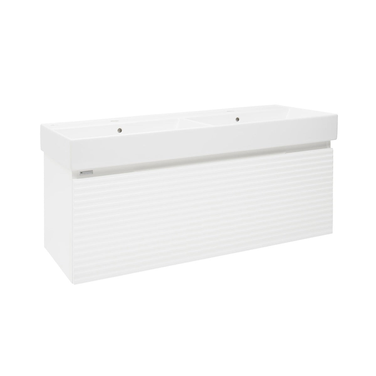SAVONA120BIU2 Naturel Savona 118 x 45 cm dvojni umivalnik z omarico