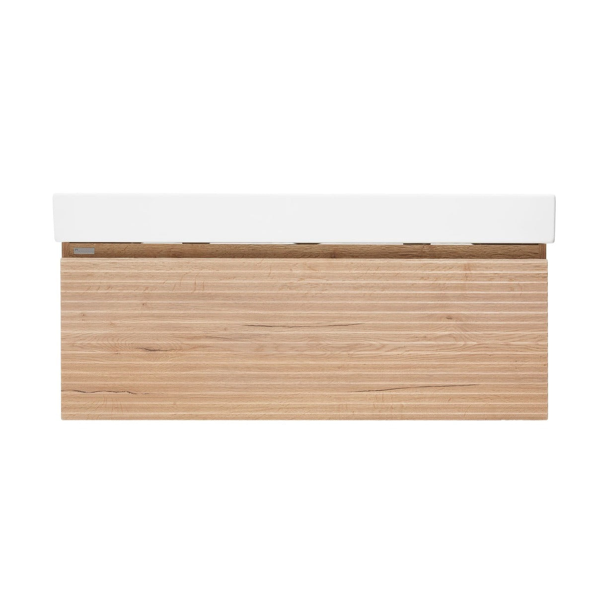 SAVONA120DHU2 Naturel Savona 118 x 45 cm dvojni umivalnik z omarico