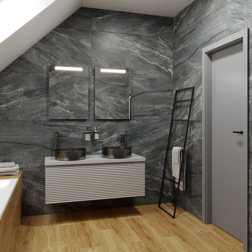 SAVONA120GMD Naturel Savona 118 x 45 cm omarica za umivalnik