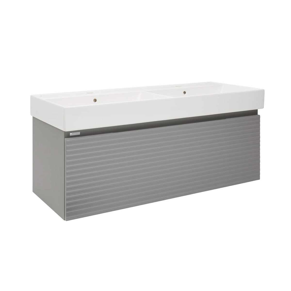 SAVONA120GMU2 Naturel Savona 118 x 45 cm dvojni umivalnik z omarico