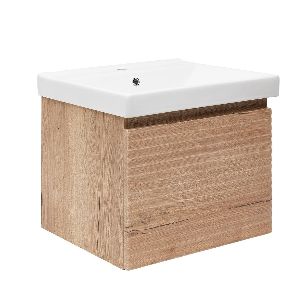 SAVONA60DHU1 Naturel Savona 58 x 45 cm umivalnik z omarico