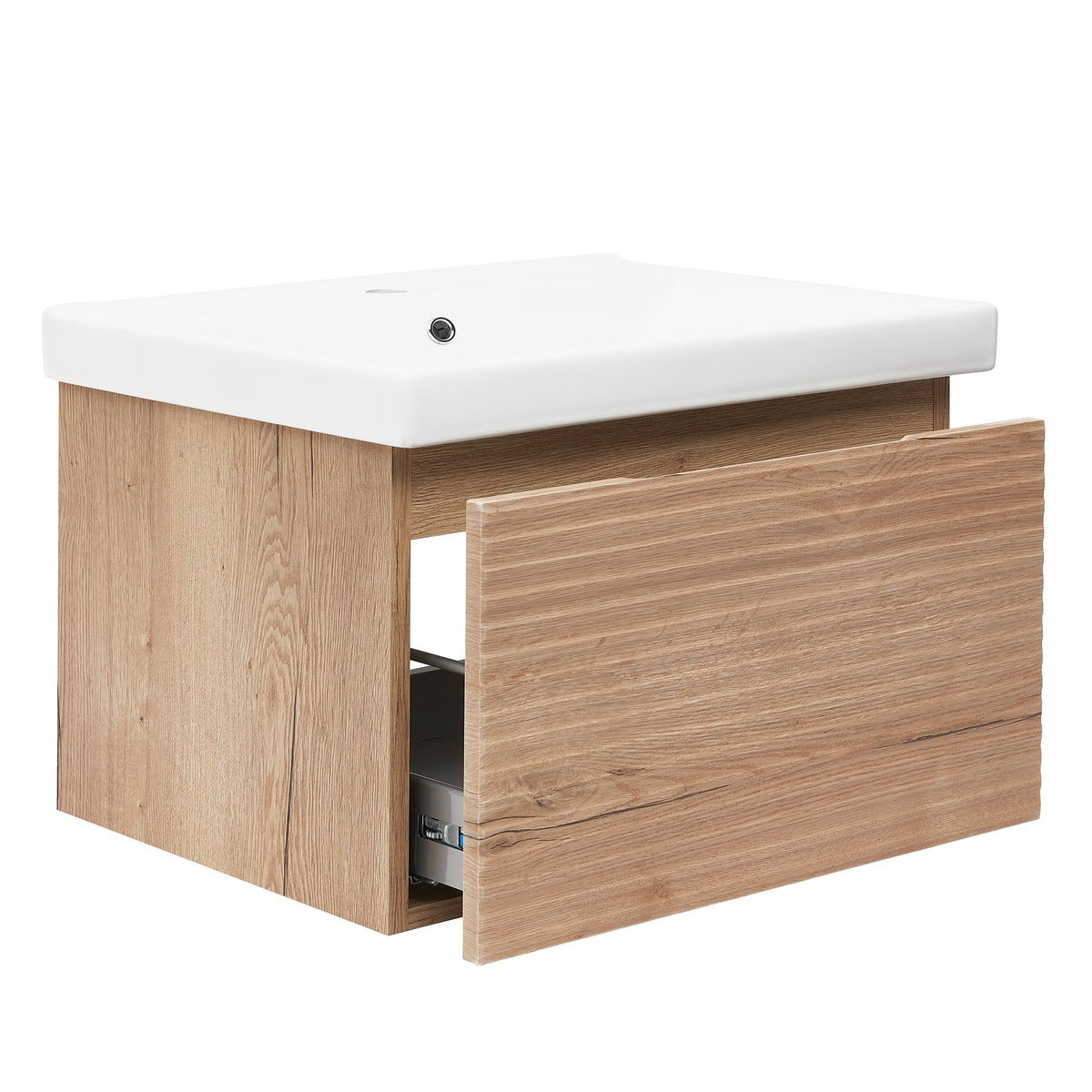 SAVONA80DHU1 Naturel Savona 78 x 45 cm umivalnik z omarico