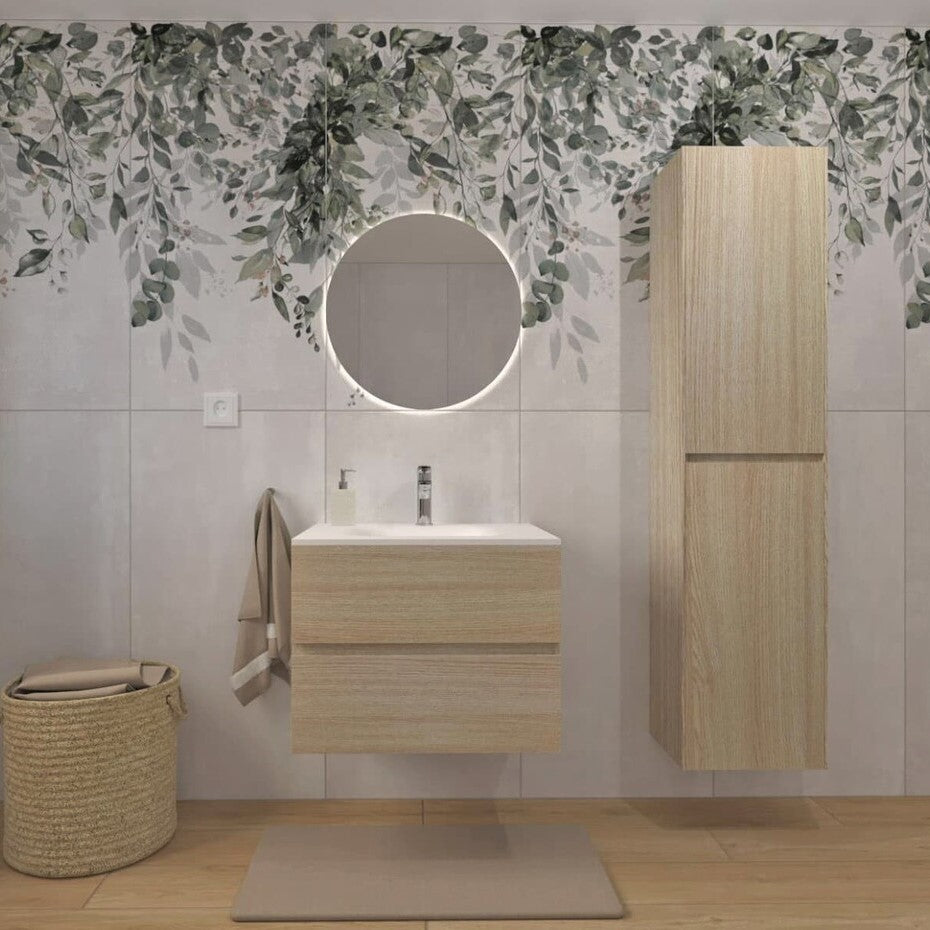 VERONA66BMSD Naturel Verona 66 x 52 cm umivalnik z omarico